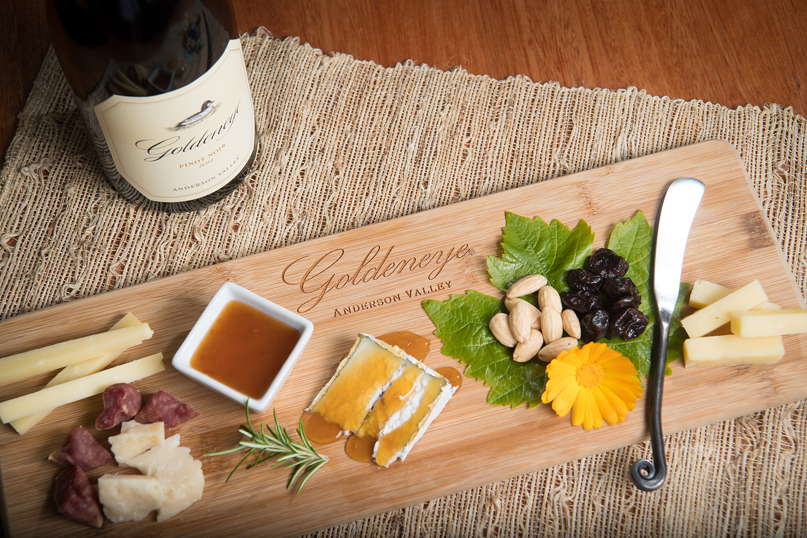 Courtesy of Goldeneye Winery