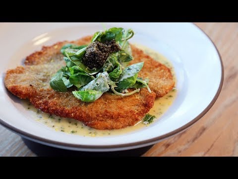 St. Helena’s Snazzy Schnitzel and Caviar 