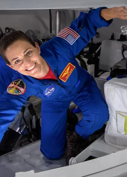 Astronaut Nicole Mann Shoots for the Moon