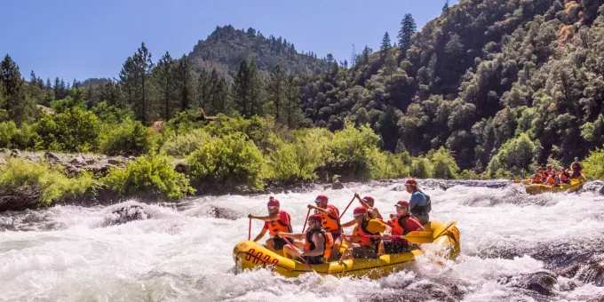 Rafting the Middle Fork of the American River