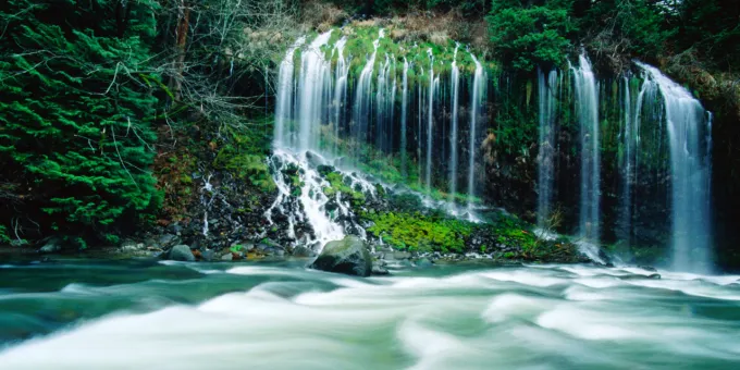 Mossbrae Falls, Dunsmuir, California