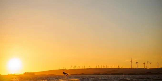2023 California Visitor's Guide, Kiteboarding