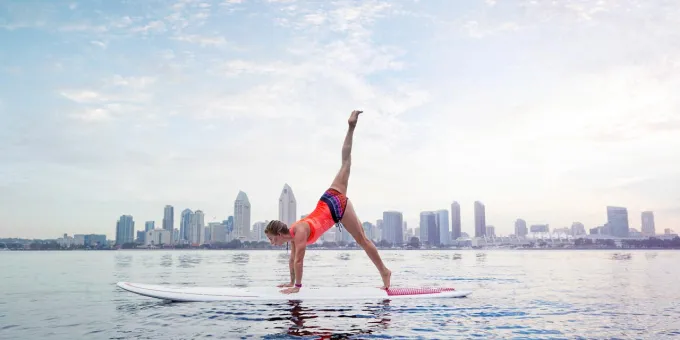 Stand-Up Paddleboard, Coronado Island, San Diego, California