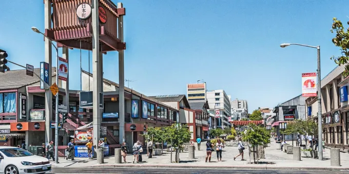 Japantown in San Francisco, California