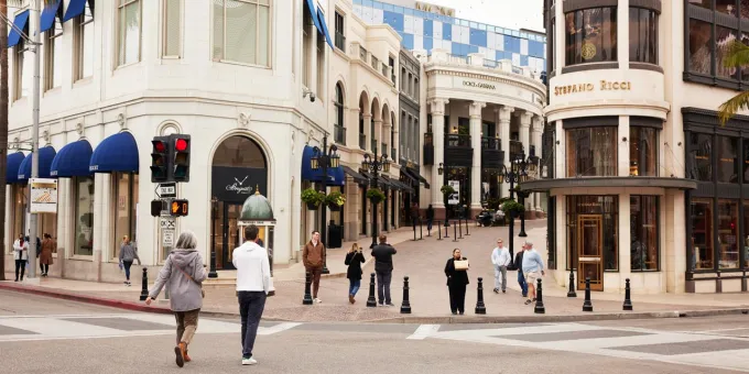 Beverly Hills, Los Angeles, California Today
