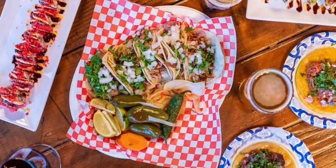 Dinner at Market on 8th in National City, California 