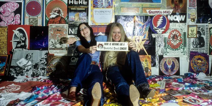 Ed Perlstein/Getty Images Grateful Dead fans in California