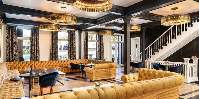 Lounge at the National Exchange Hotel