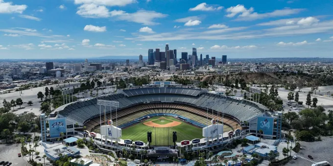 Robert Gauthier/Getty Images Los Angeles Dodgers, California