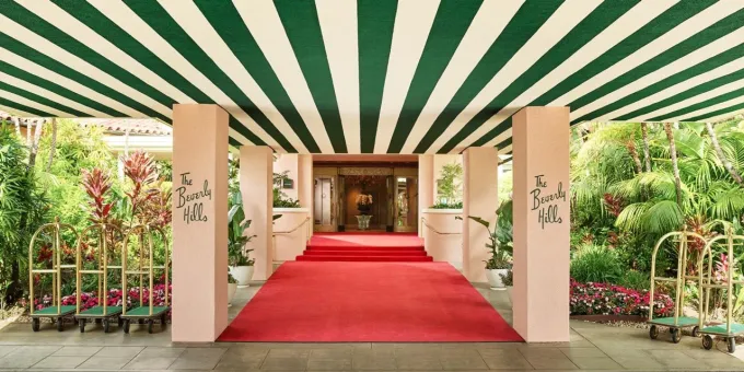 Beverly Hills Hotel in Beverly Hills, California