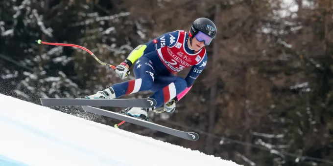 Olympic skier, Keely Cashman