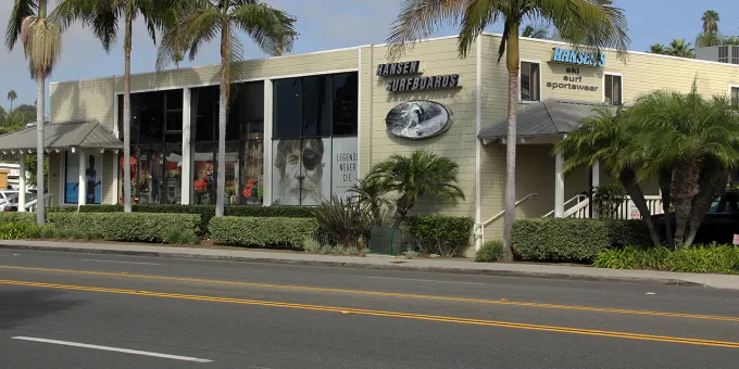 Hansen's surf shop store