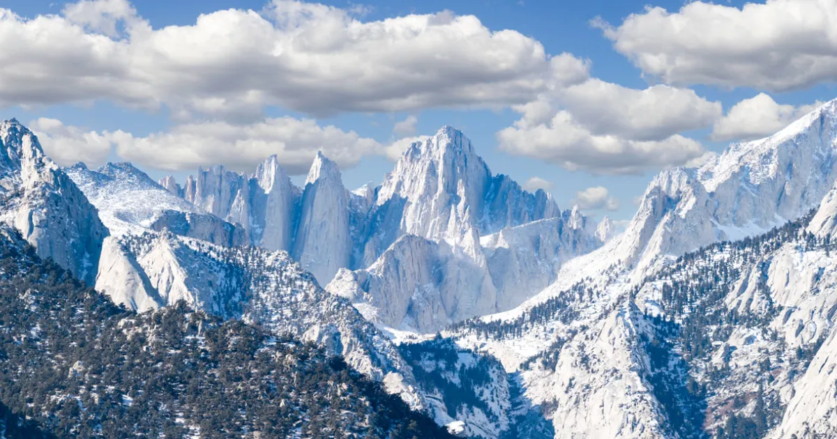 Places Around The World: Mt. Whitney, California, T-Shirt